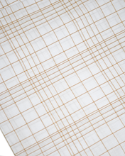 Load image into Gallery viewer, Wizar Al Bahaar (100% Cotton) White Checks - W06
