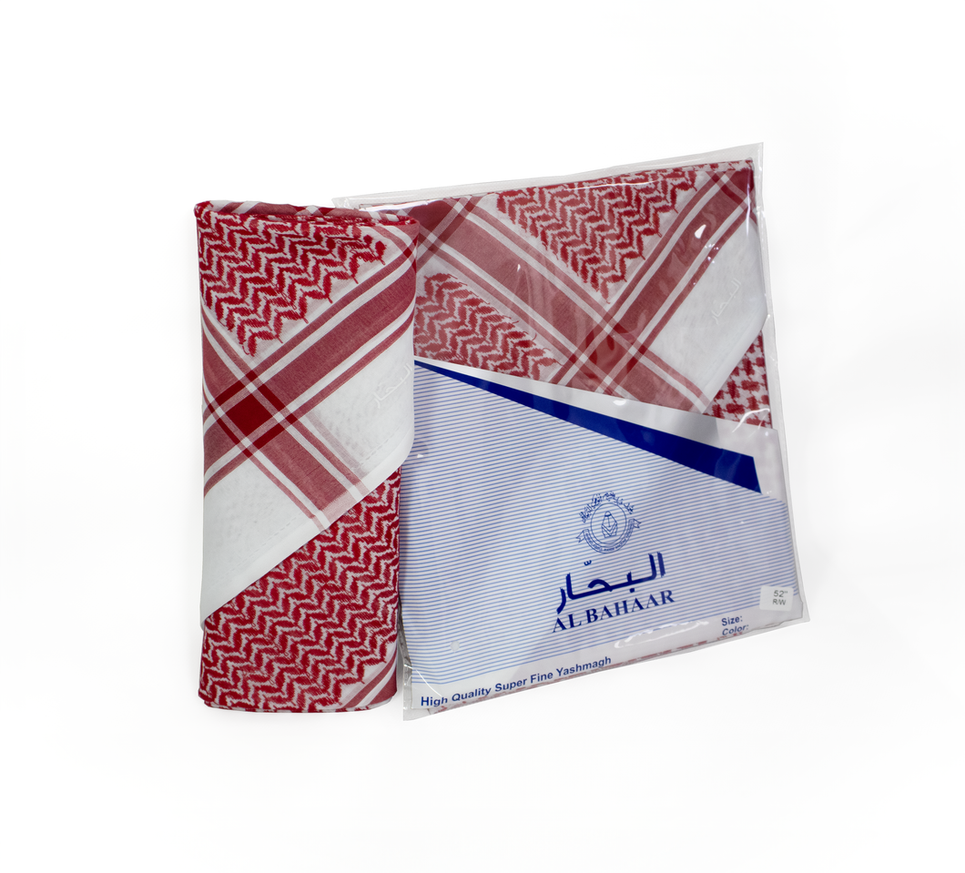 Shemagh Al Bahaar (Red) / شماغ البحار (أحمر)
